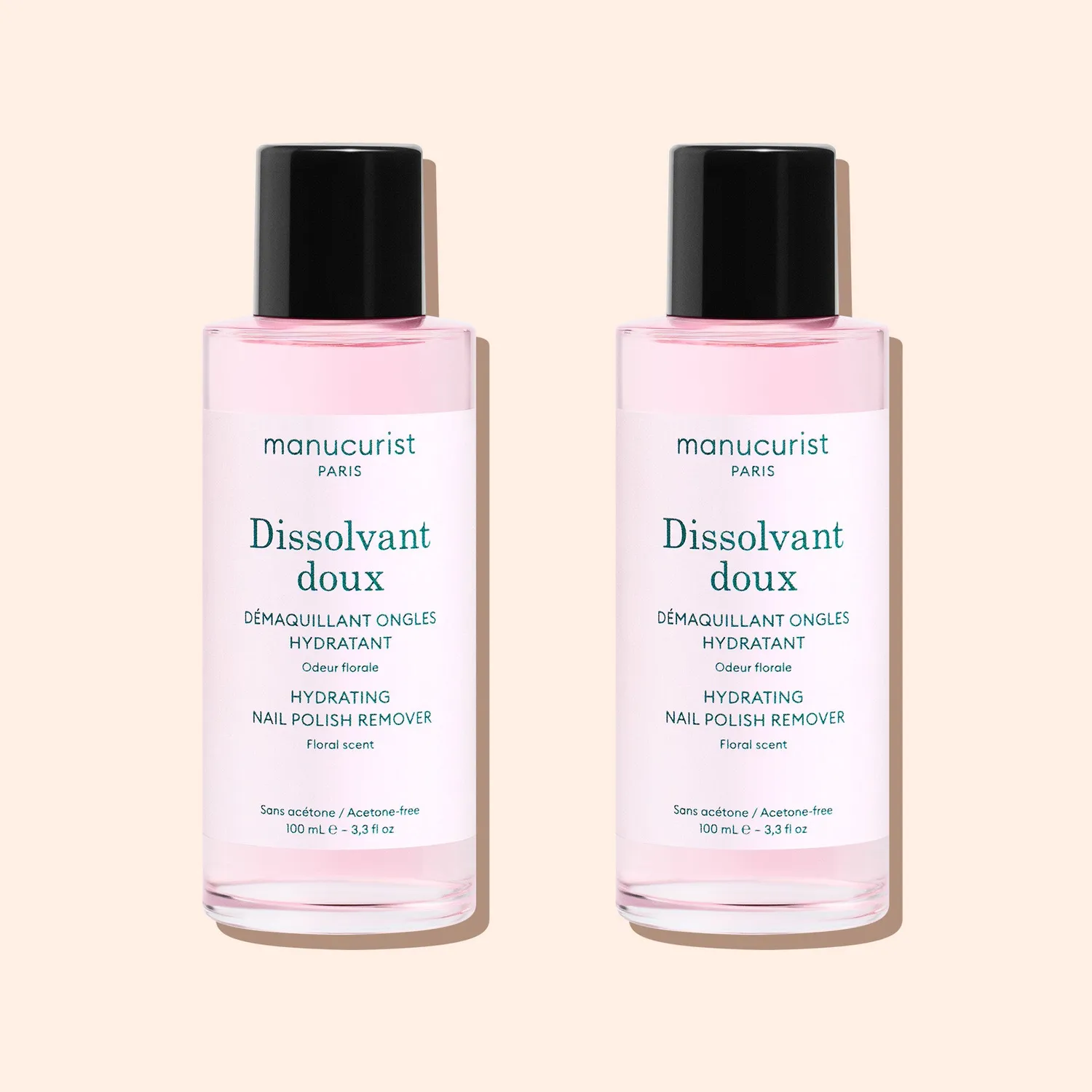 Manucurist Green Gentle neglelakkfjerner 100 ml mild