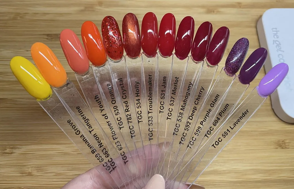 The Gel Collection 531 Jam gel polish mørkerød 10 ml