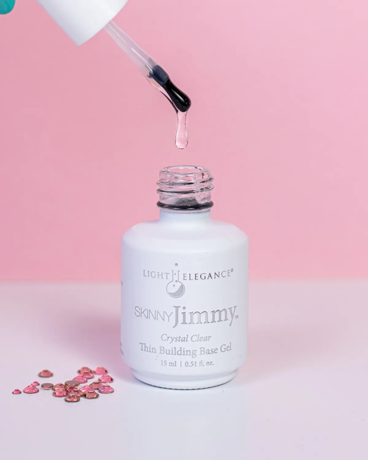 Light Elegance Skinny JimmyGel builder base soak-off klar