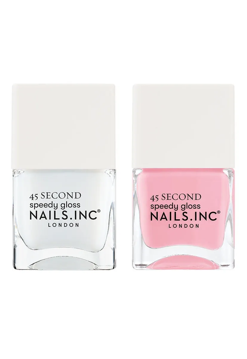 Nails Inc French Mani Hack neglelakksett 3-pk fransk manikyr