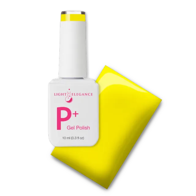 Light Elegance P+ Psychedelic gellakk 10 ml neon gul