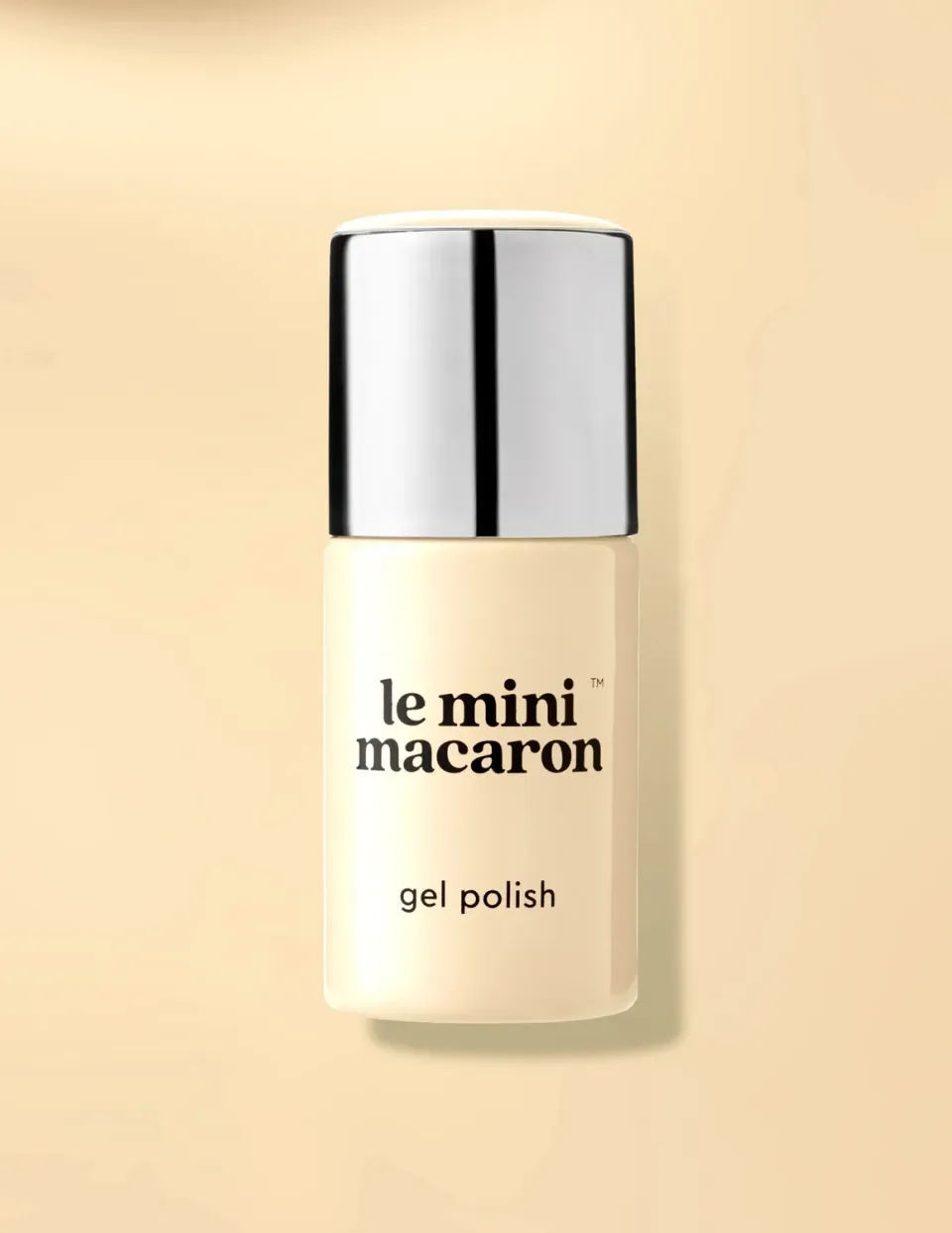 Le Mini Macaron Cotton gellakk 8,5 ml benhvit krem