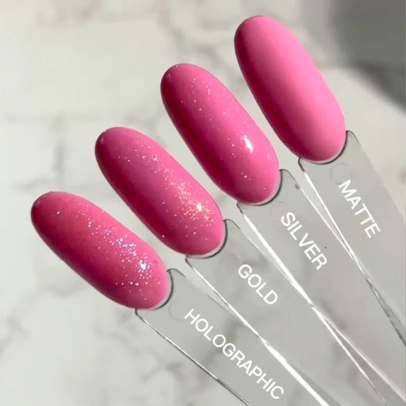 The Gel Collection Top Coat neglelakk 10 ml Holographic