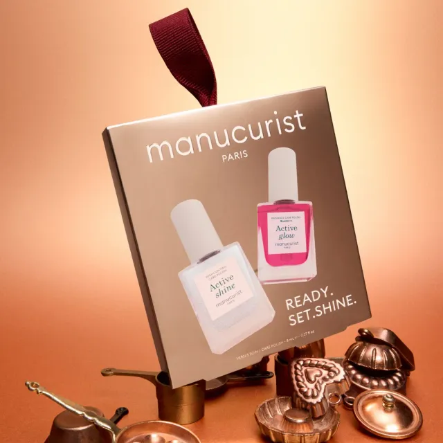 Manucurist Active Mini Duo pleielakk 2x8 ml glans