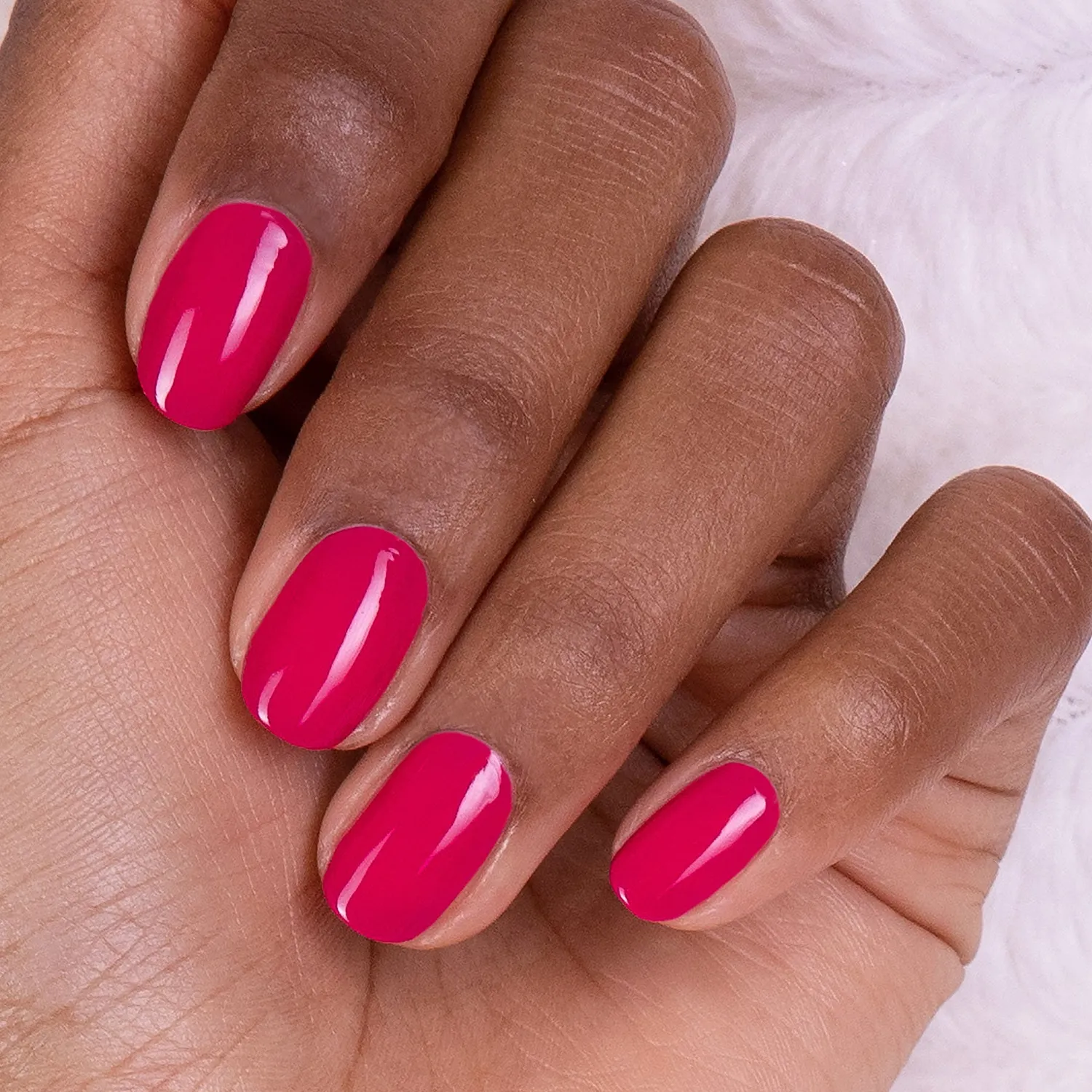 Manucurist Green Fuchsia neglelakk – dekkende magenta