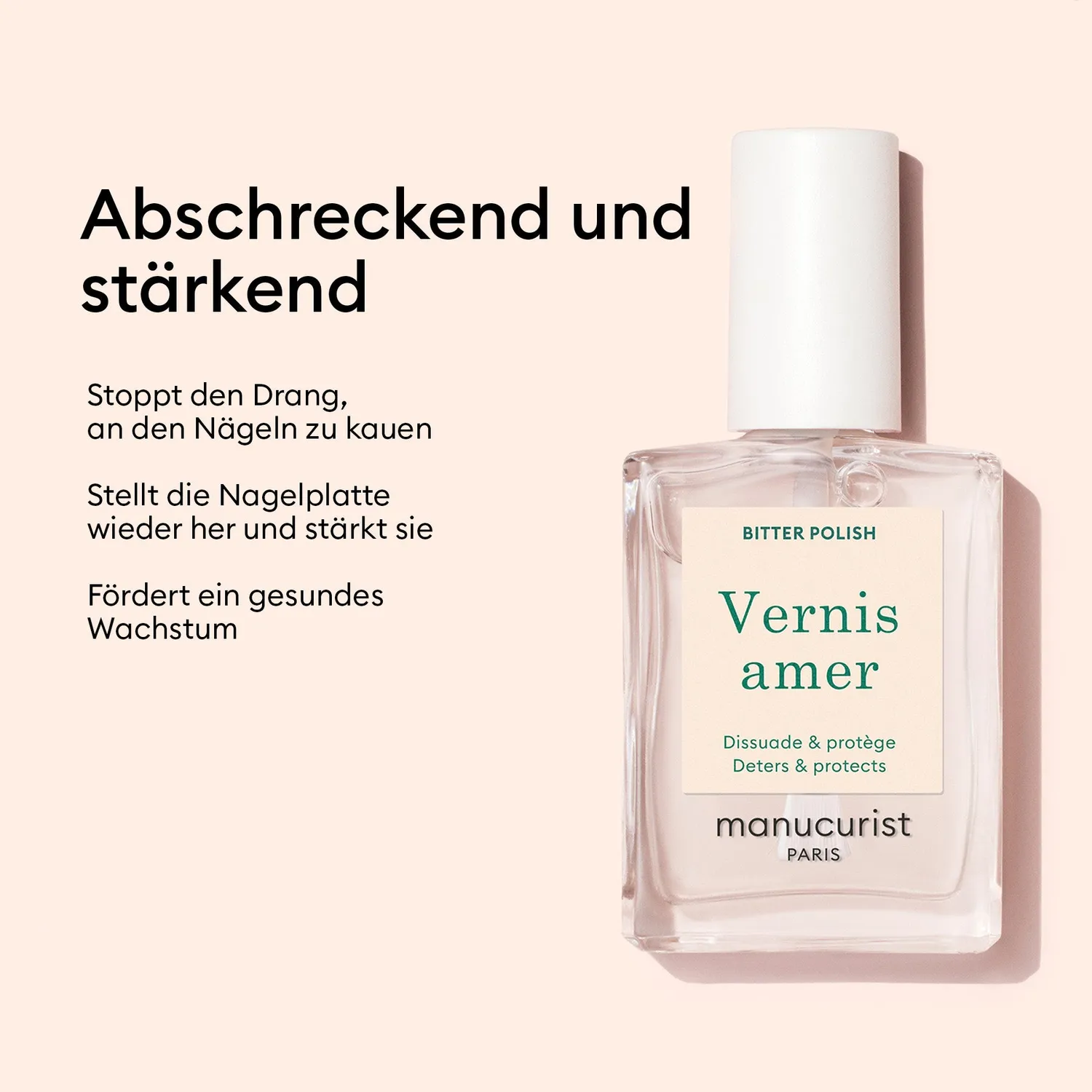 Manucurist Bitter Polish neglelakk mot neglebiting