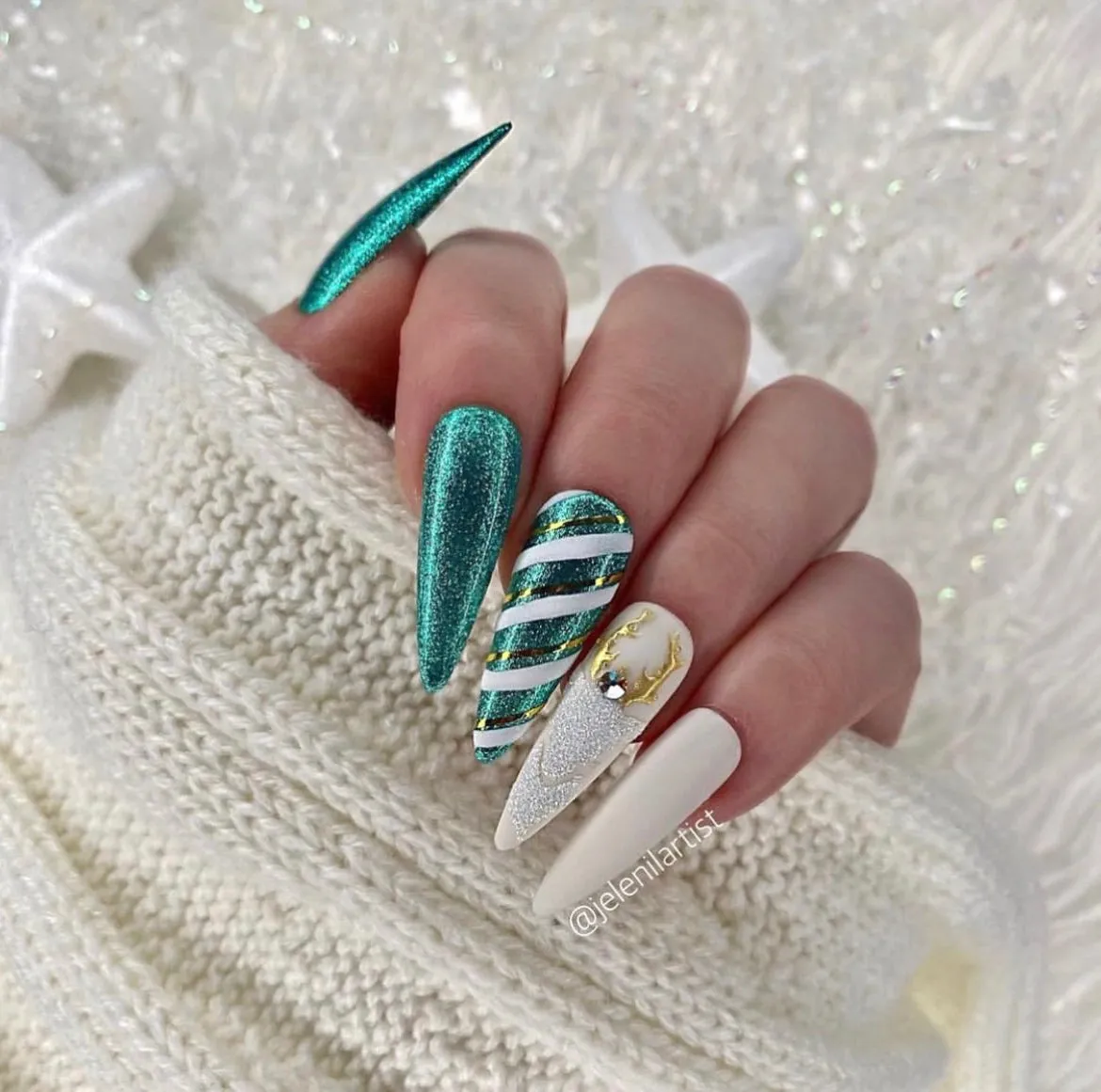 Light Elegance Jade ButterBling fargegel 5 ml metallisk