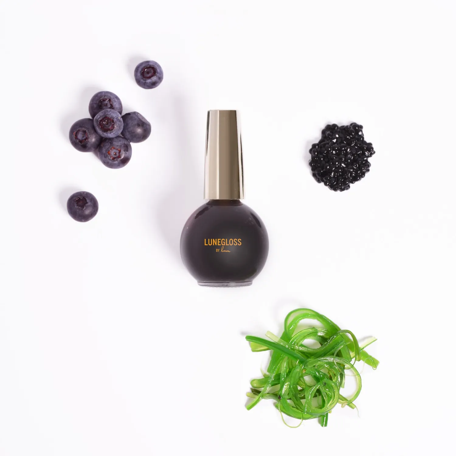 Le Mini Macaron Lunegloss negleserum black jelly 10 ml