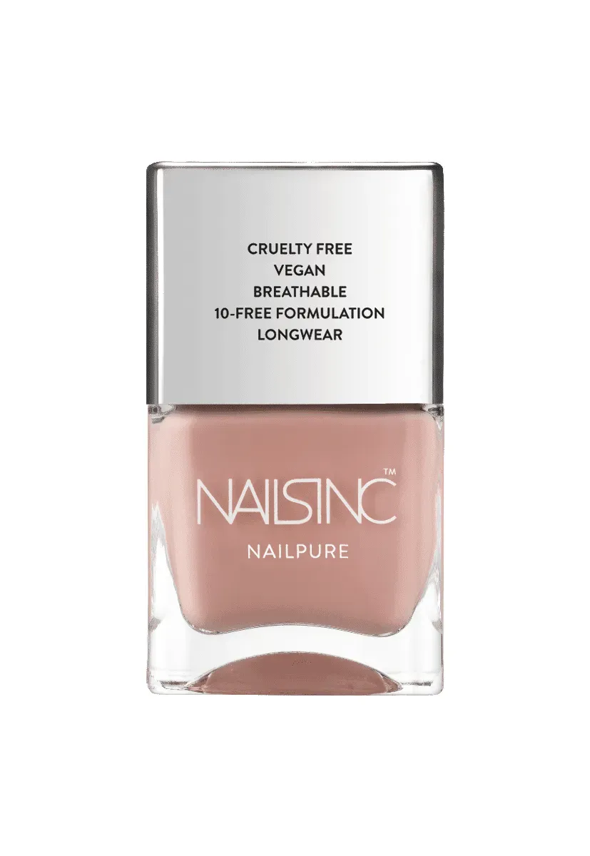 Nails Inc NailPure Montpelier Walk neglelakk nude styrkende