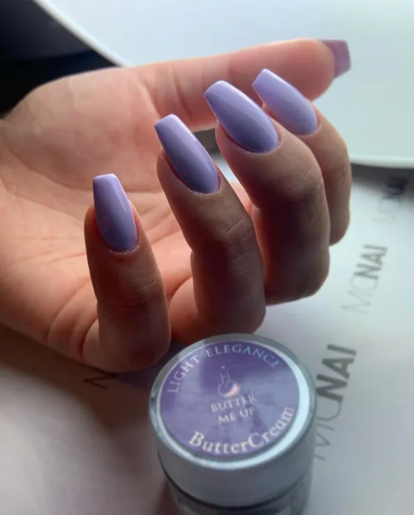 Light Elegance ButterCream Butter Me Up fargegel 5 ml lys lilla