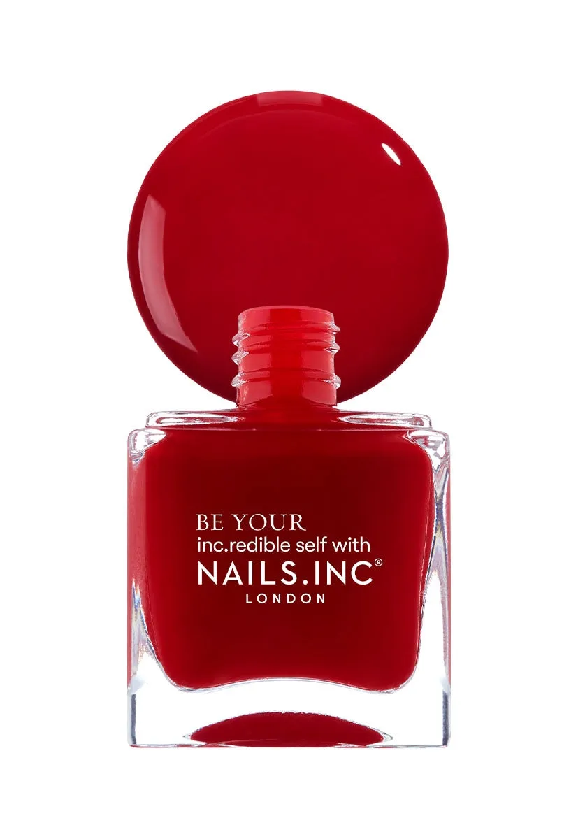 Nails Inc London Whats Poppin neglelakk duo rød popcorn