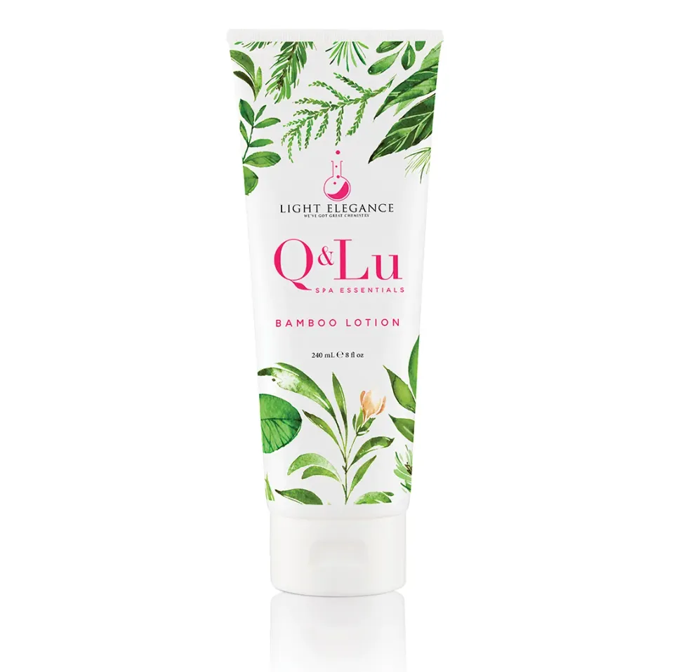 Light Elegance Q&Lu Bamboo håndkrem lotion shea