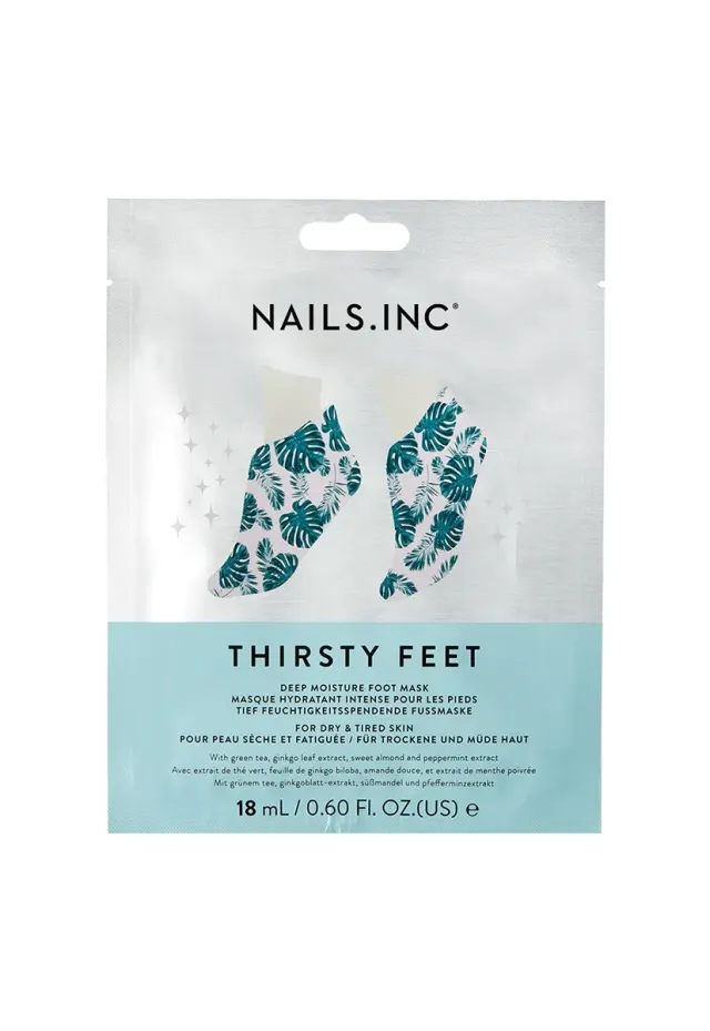 Nails Inc Thirsty Feet fotmaske fuktgivende tørre føtter