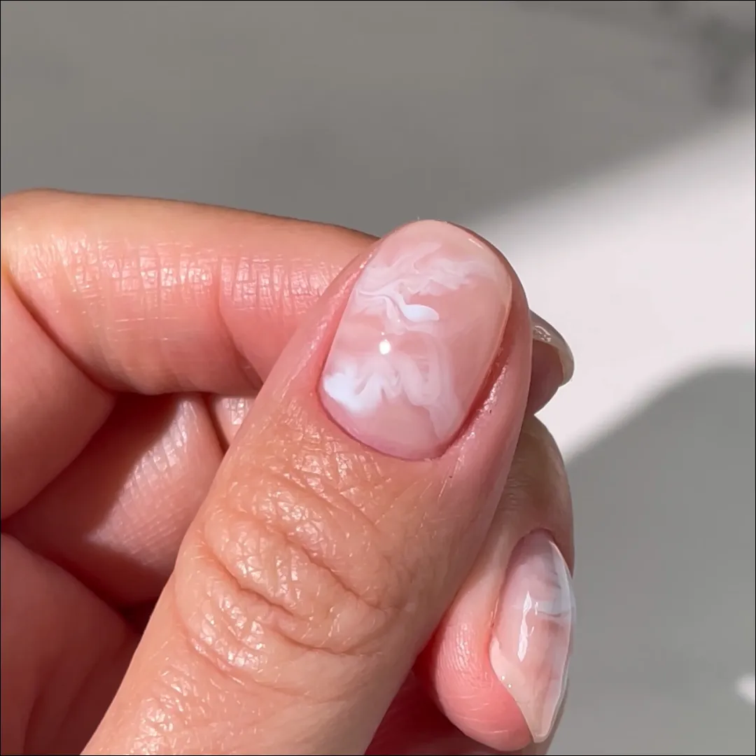 The Gel Collection Blooming Gel Kit negledesign 4 deler marmor