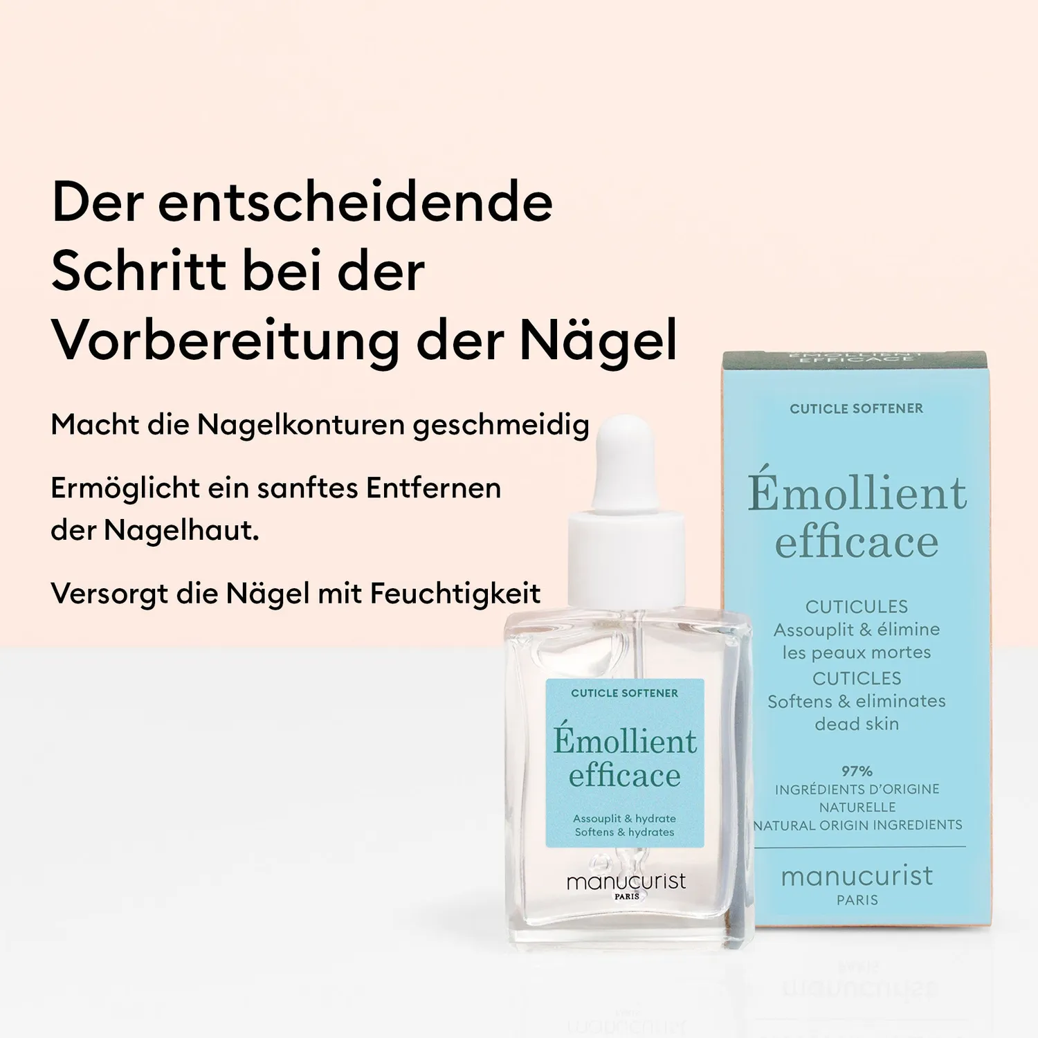 Manucurist Nail Prep neglepleiesett med buksbompinne