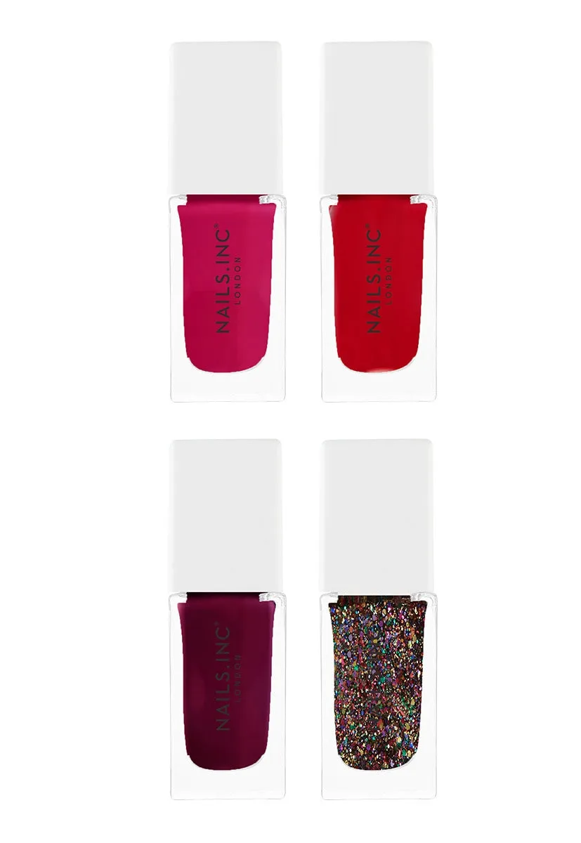 Nails Inc 8 Days of Nails neglelakk 8-pakning krem