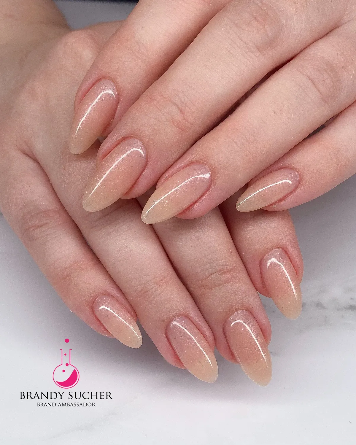 Light Elegance JimmyGel Cappuccino Shimmer byggelakk brun shimmer
