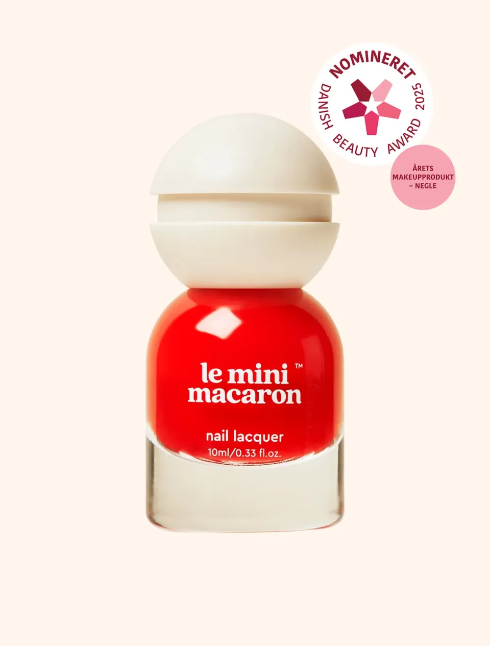 Le Mini Macaron Le Sweet Cherry Red neglelakk 10 ml rød