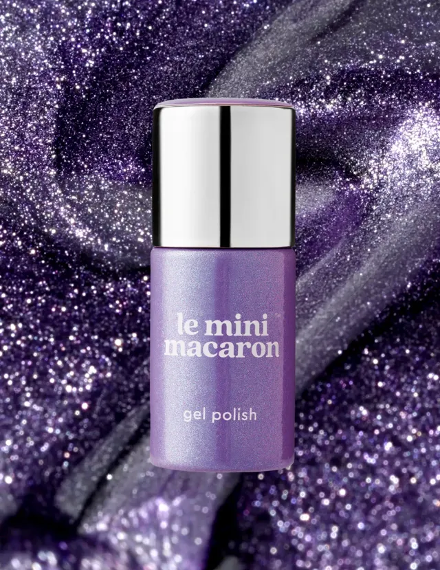 Le Mini Macaron Lavender Haze gellakk cat eye 8,5 ml lilla