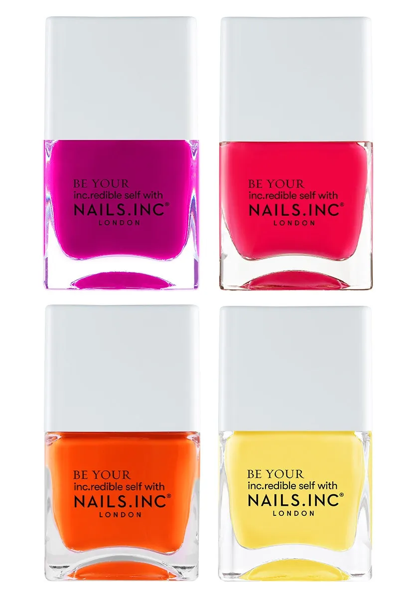 Nails Inc On The Horizon neglelakksett 4-pk nude vegansk