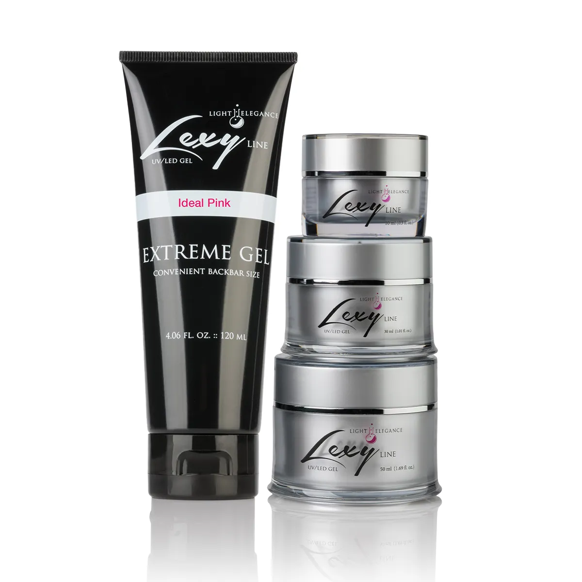 Light Elegance Lexy Line Ideal Pink byggjegel 10 ml nøytralrosa