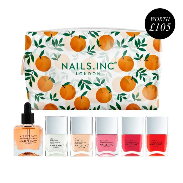 Nails Inc Vitamin C The Day neglesett 7-pakning pleie