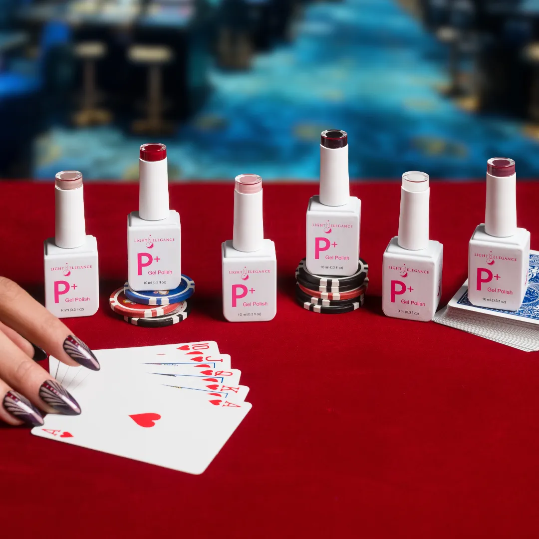 Light Elegance P+ Viva Las Vegas gelelakk 6x10 ml