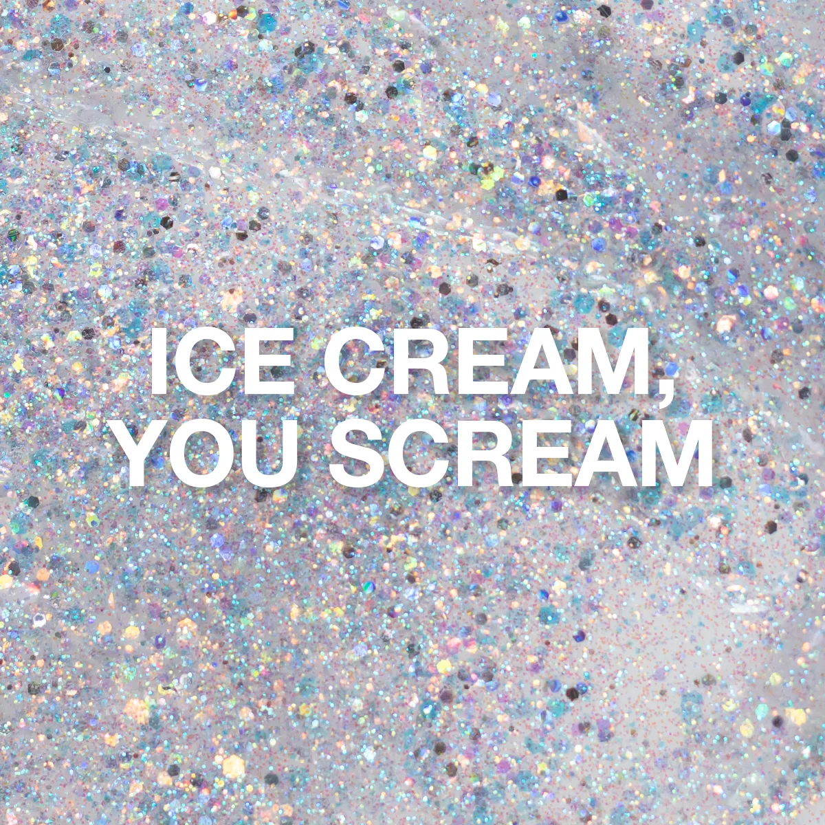 Light Elegance Ice Cream You Scream glitter gel 10 ml