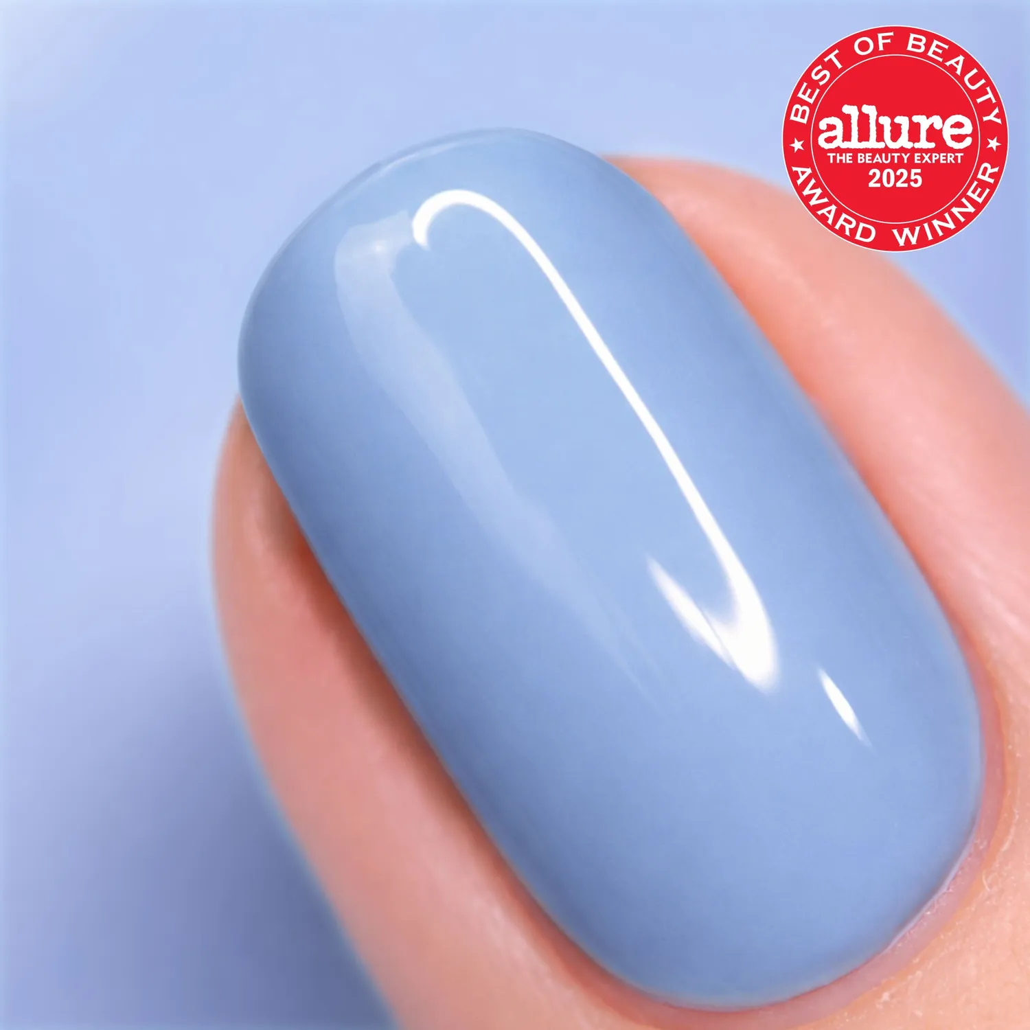 Nails Inc It's Topless Skye neglelakk 1-step gel