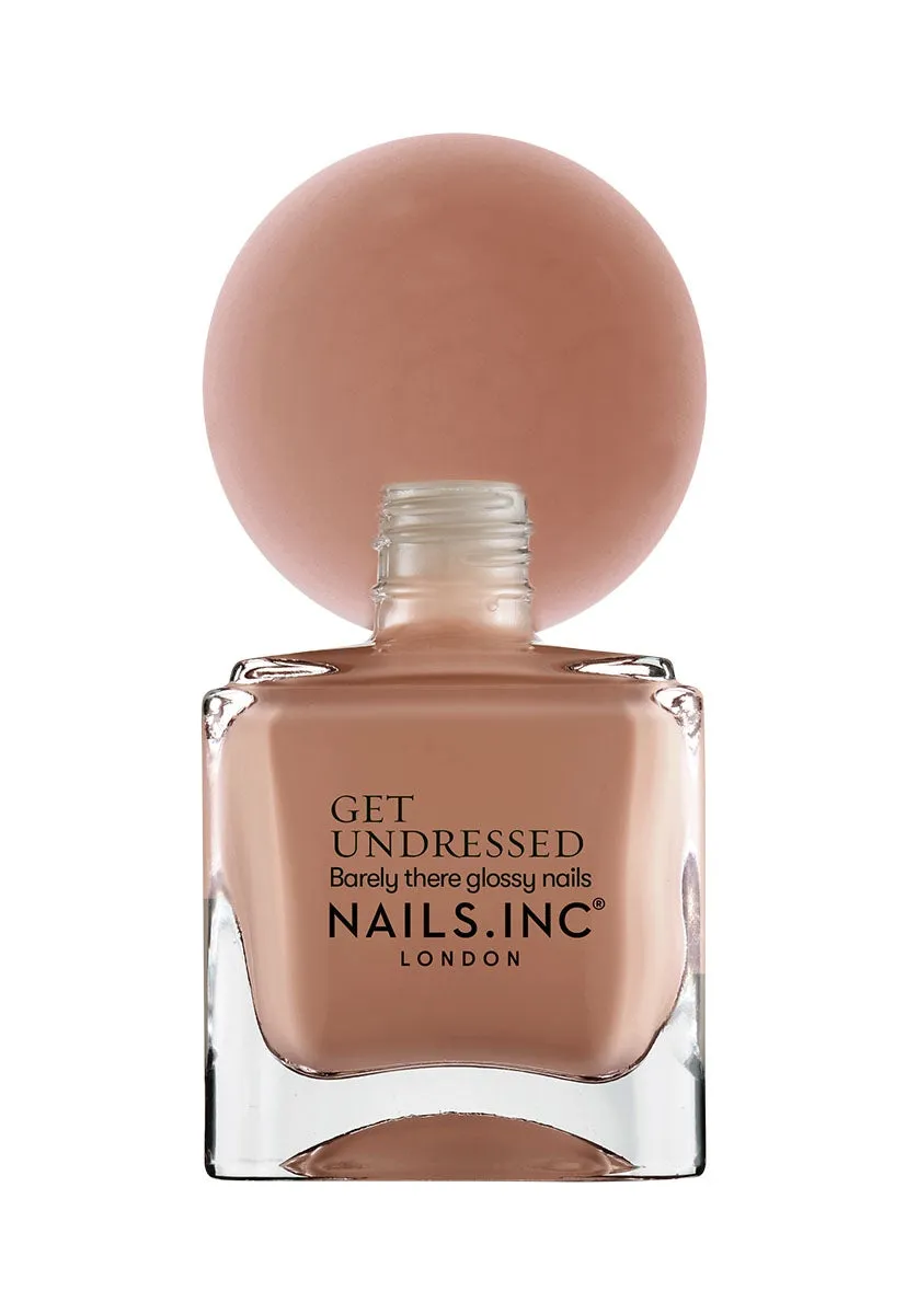 Nails Inc London Get Undressed neglelakk Better Naked brun nude