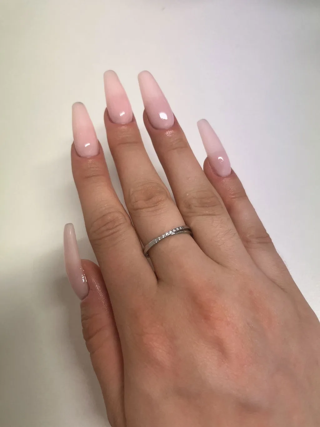 The Gel Collection Coffin Long press on tipper 600 stk