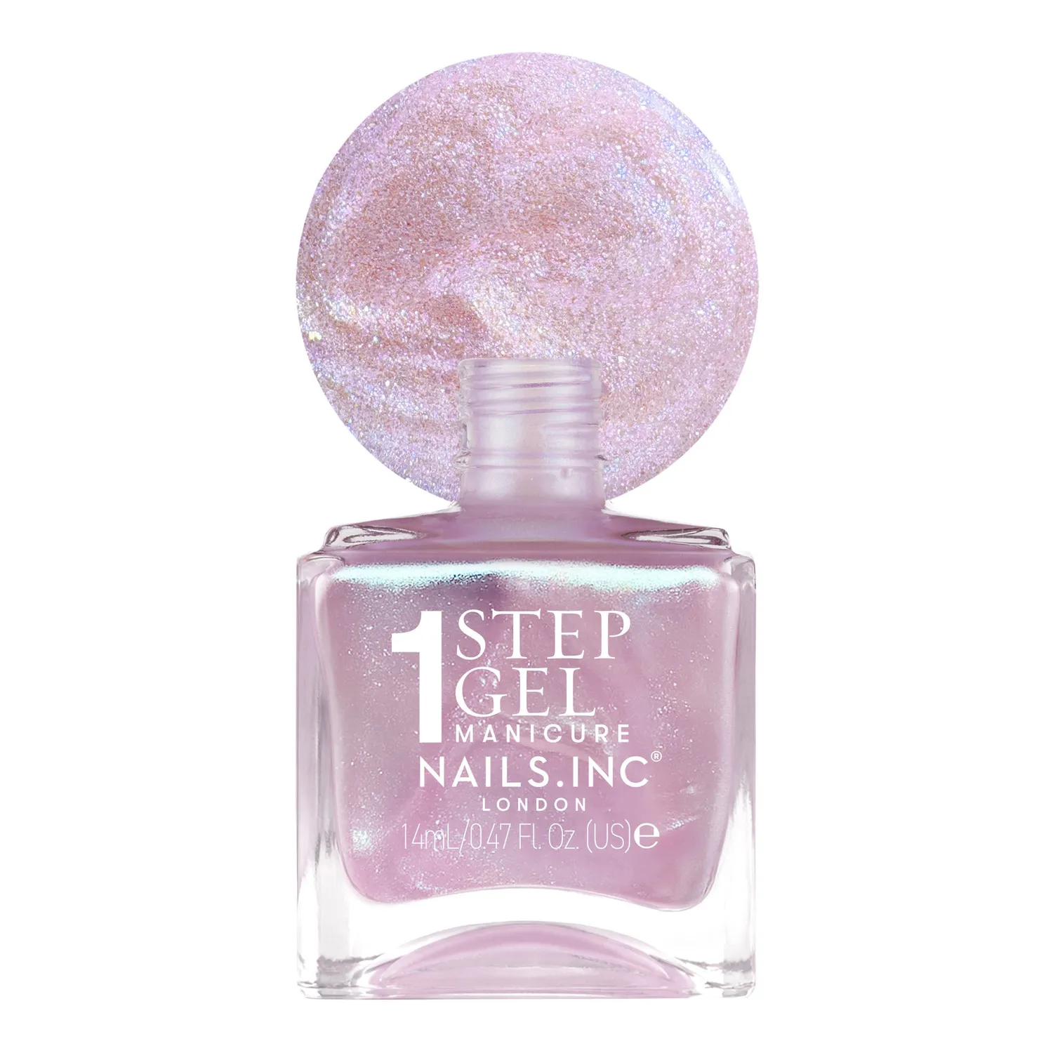 Nails Inc London It’s Topless Luna 1-Step Gel neglelakk