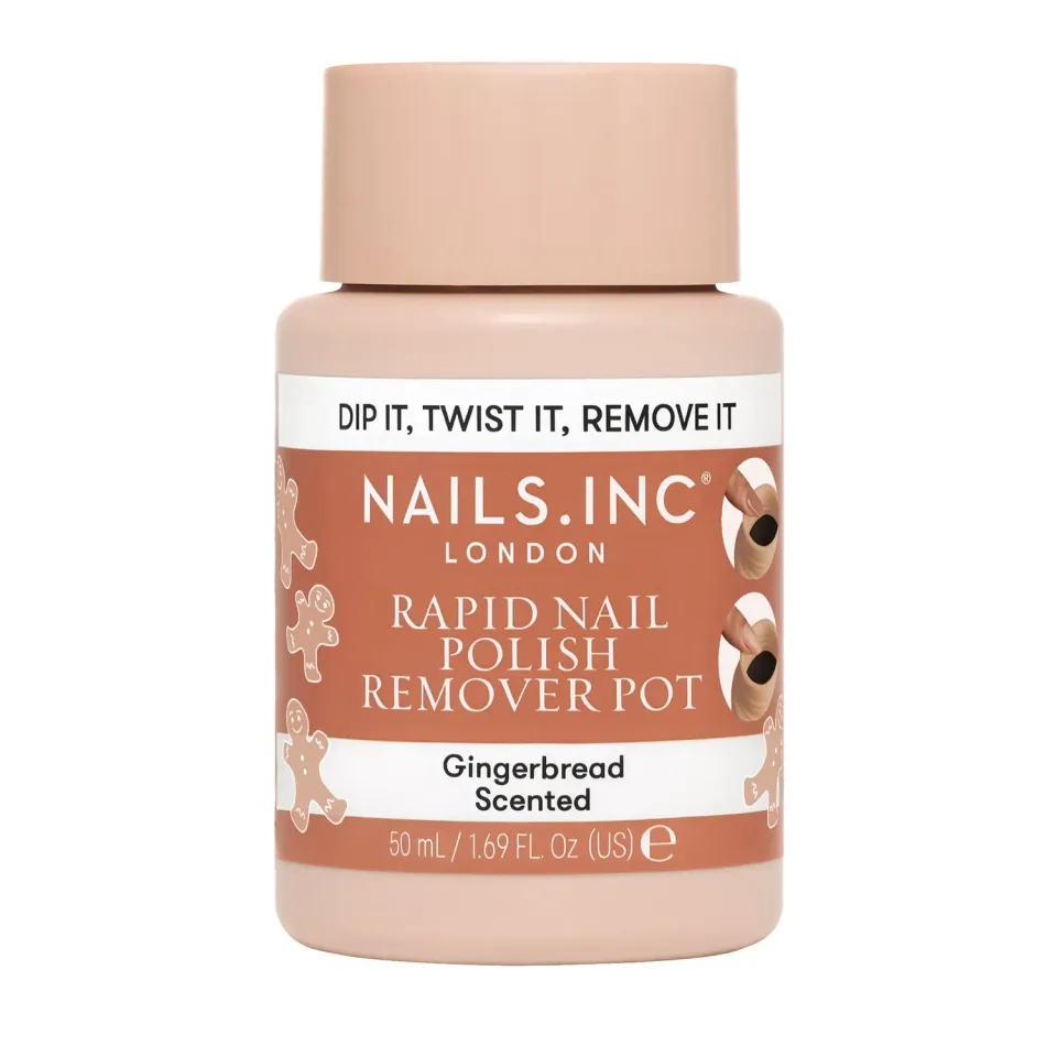 Nails Inc Gingerbread neglelakkfjerner pepperkake
