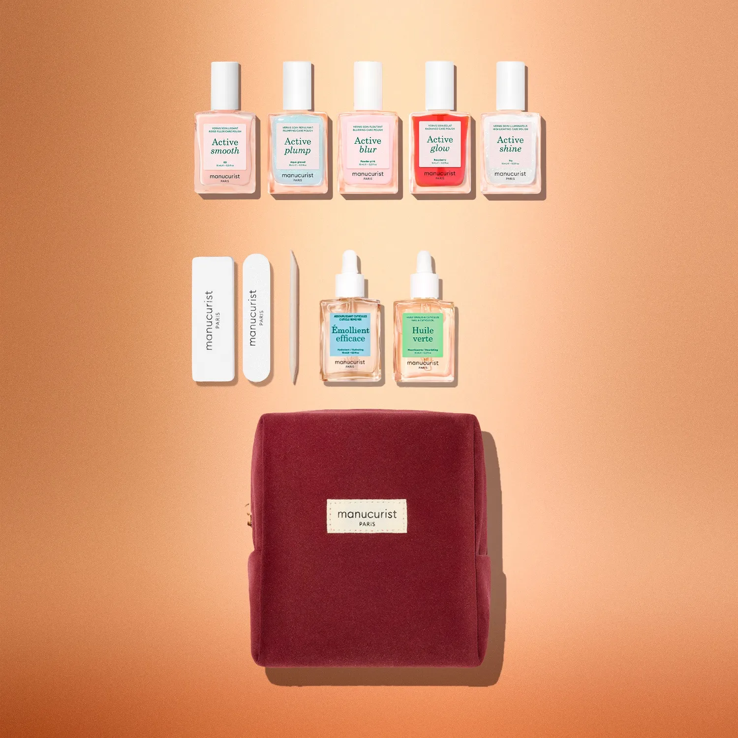 Manucurist Active Super Starter Kit neglepleiesett gaveeske