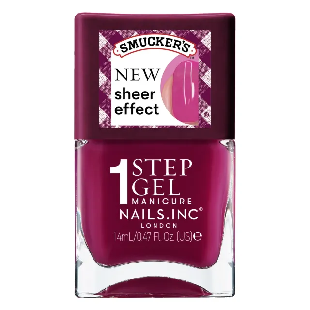 Nails Inc Berry Jam Packed neglelakk jelly bærduft