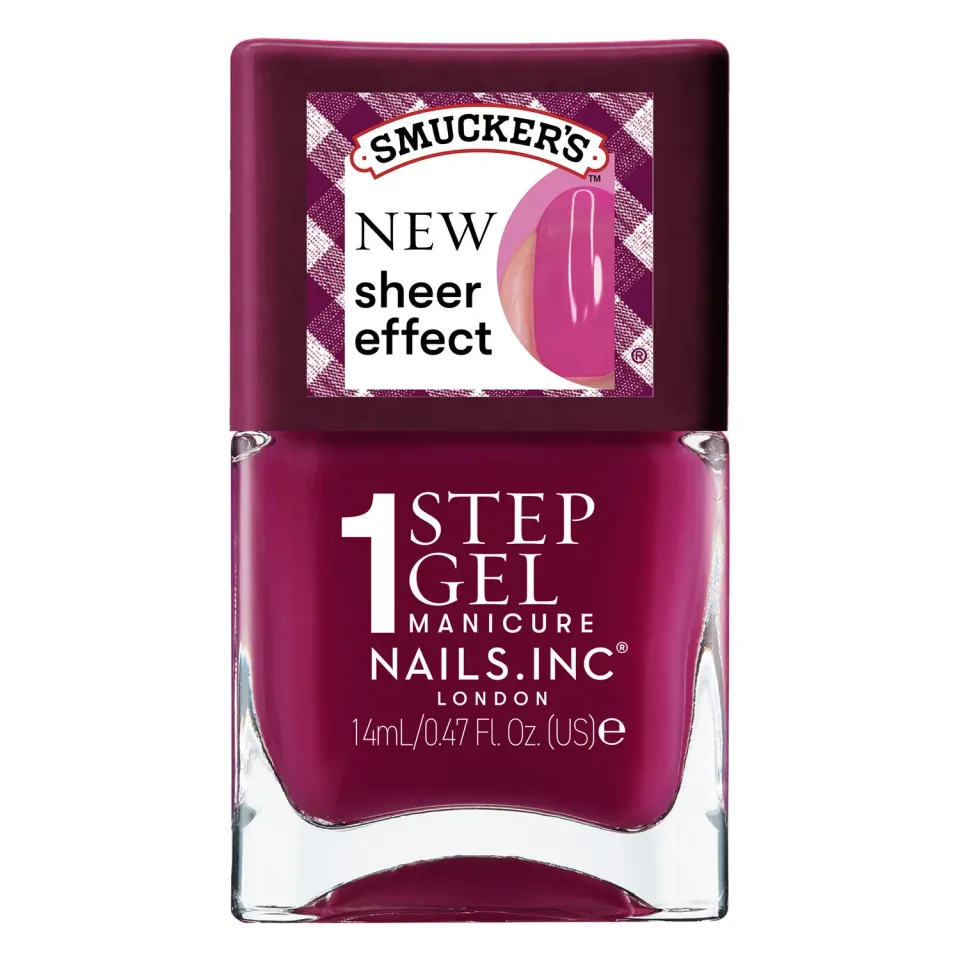 Nails Inc Berry Jam Packed neglelakk jelly bærduft