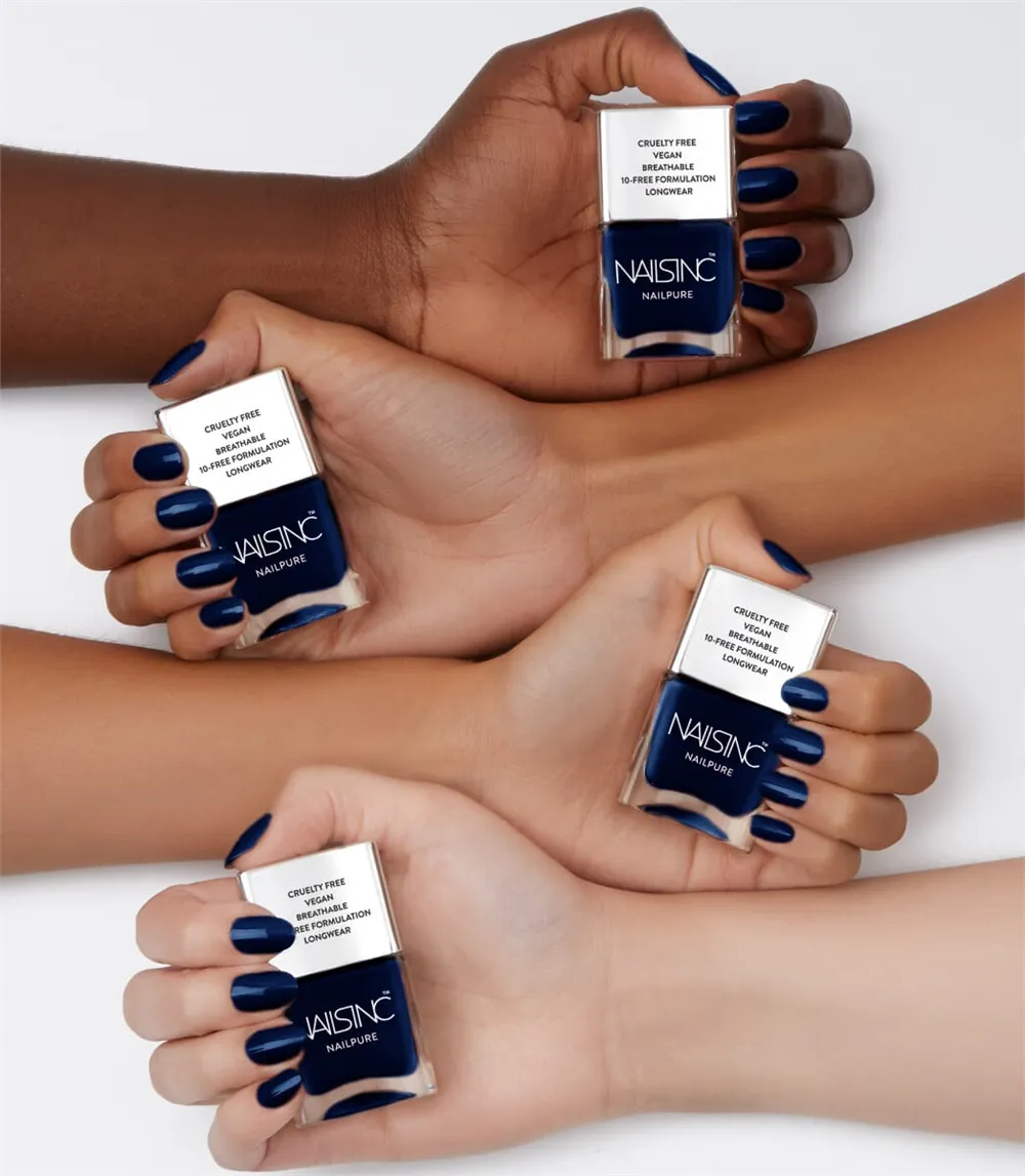 Nails Inc London NailPure Prince Arthur Road neglelakk styrkende