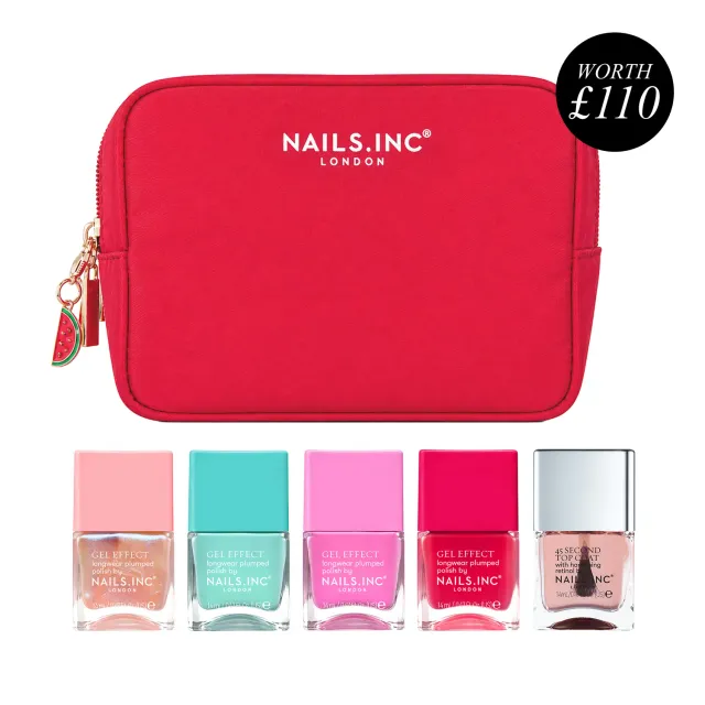 Nails Inc Slice of Summer neglelakk 6-pk sommerfarger