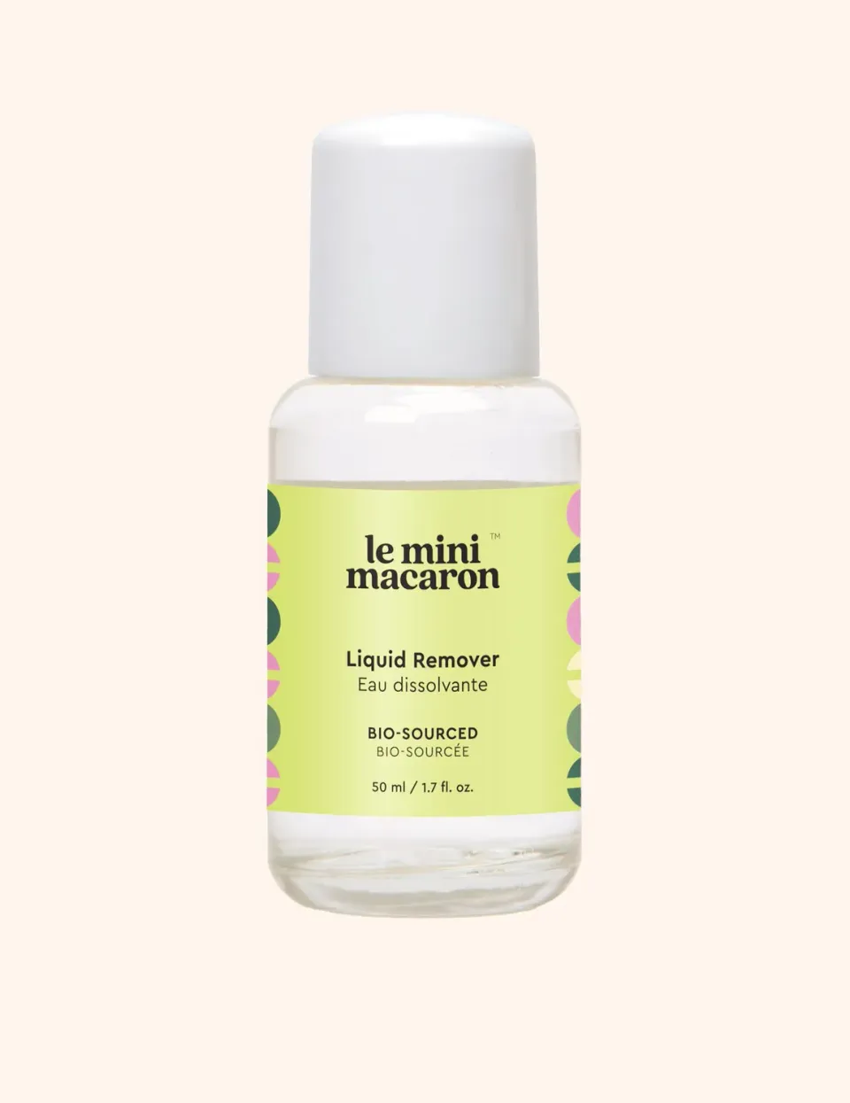 Le Mini Macaron Le Sweet neglelakkfjerner 50 ml uten aceton
