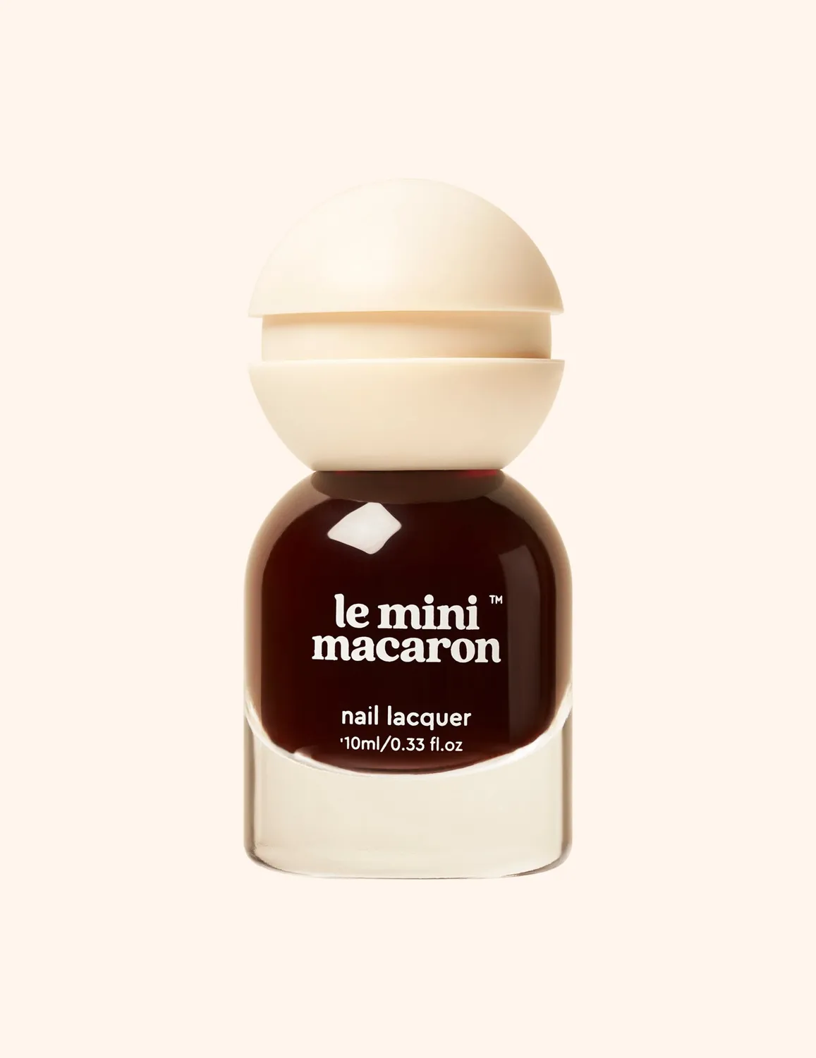 Le Mini Macaron Le Sweet Cassis neglelakk 10 ml bordeaux