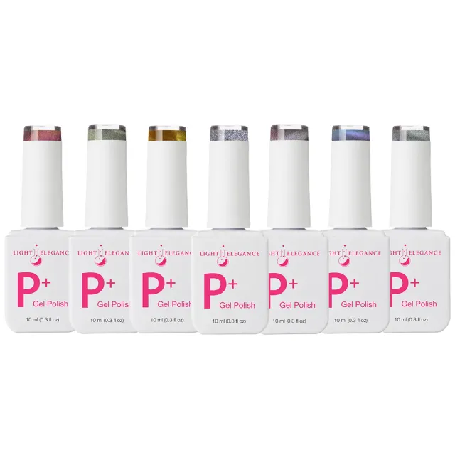 Light Elegance P+ Kitties Bundle cat eye neglelakk 7x10 ml