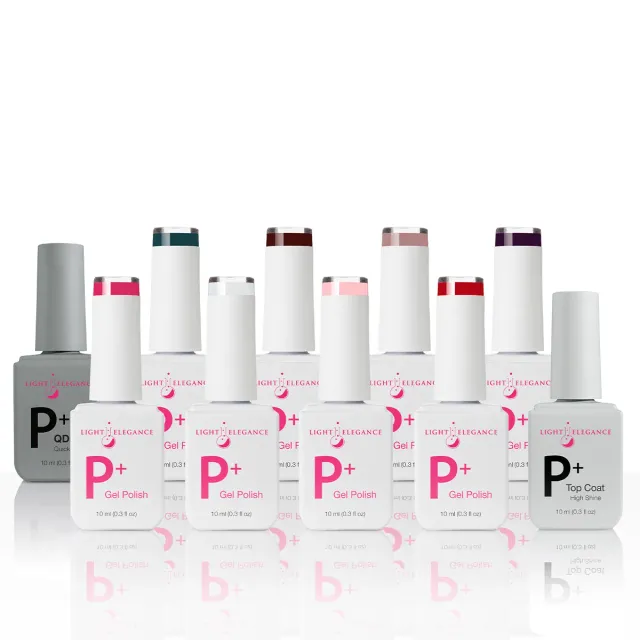 Light Elegance P+ Color Essentials Bundle gellakk 10 ml