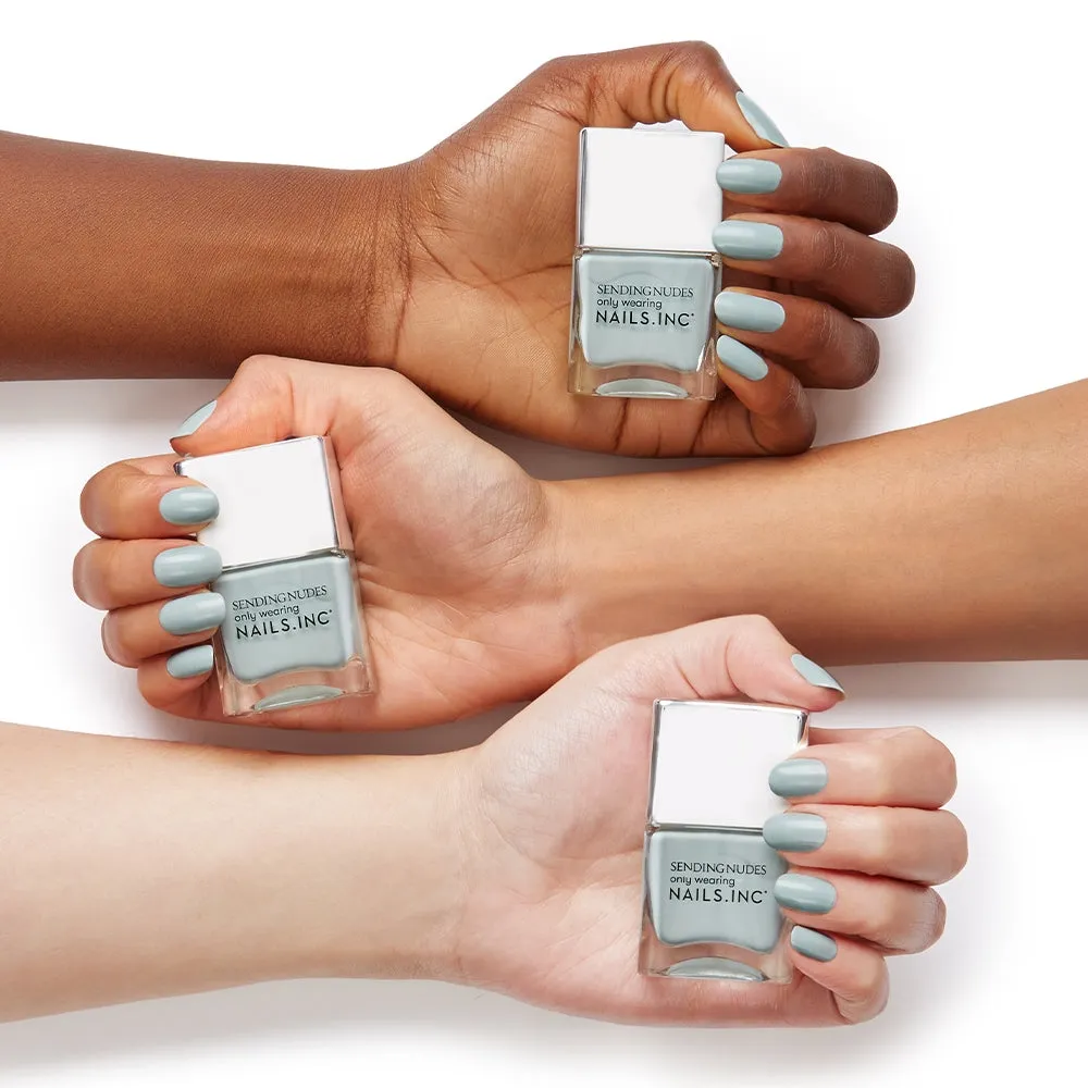Nails Inc London Rude Not To Nude neglelakk matt nude