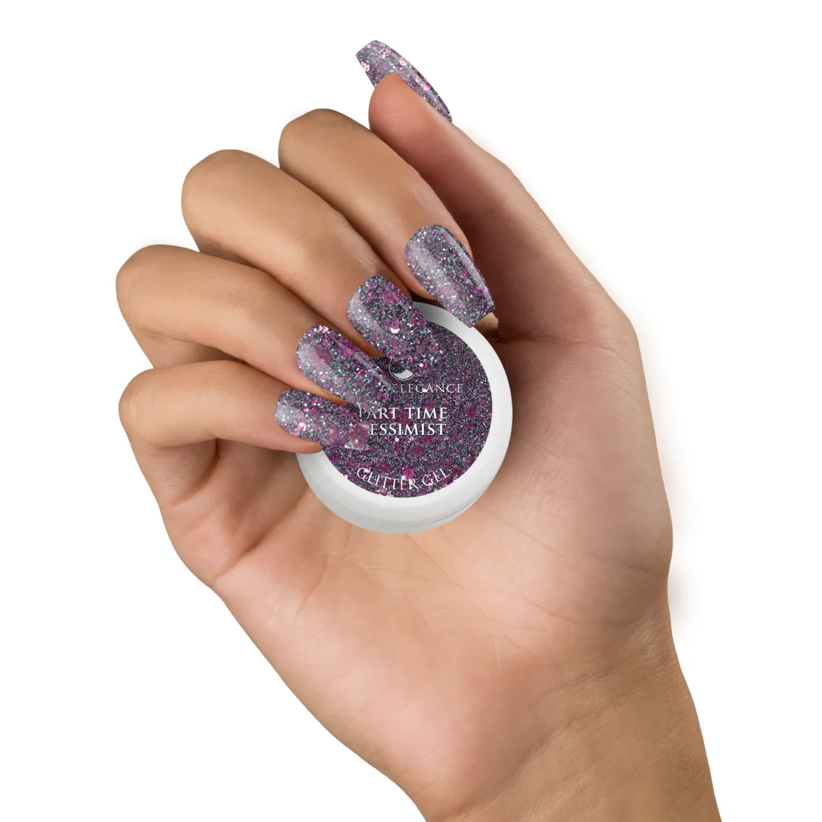 Light Elegance Part Time Pessimist glittergel 10 ml