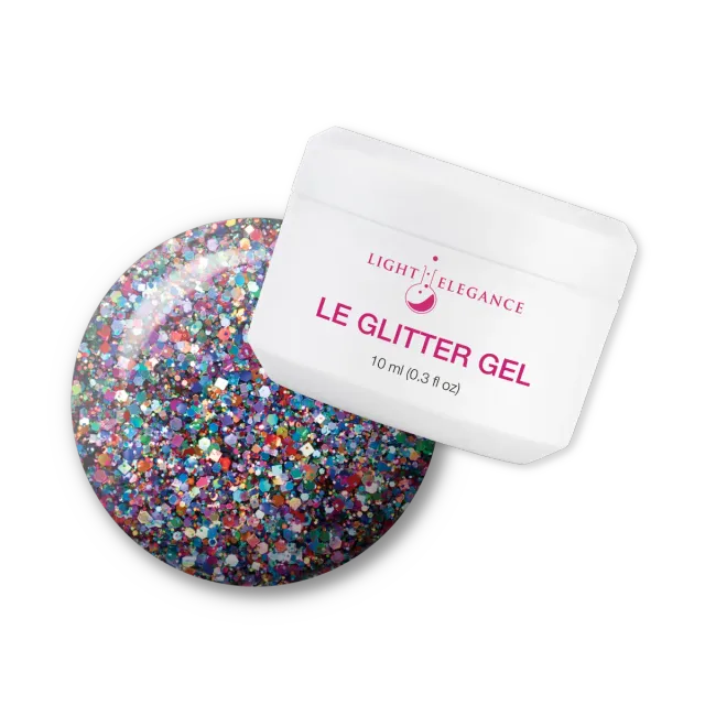 Light Elegance I Need Attention glittergel 10 ml flerfarget