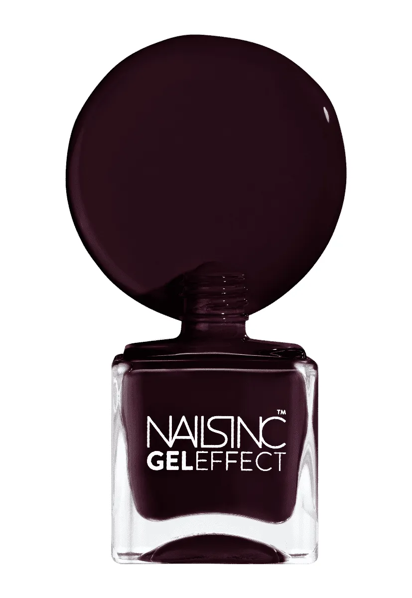 Nails Inc London Gel Effect Grosvenor Crescent neglelakk rød