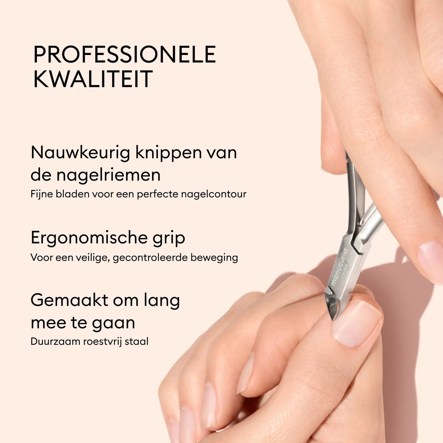 Manucurist Cuticle Nippers neglebåndstang rustfritt stål