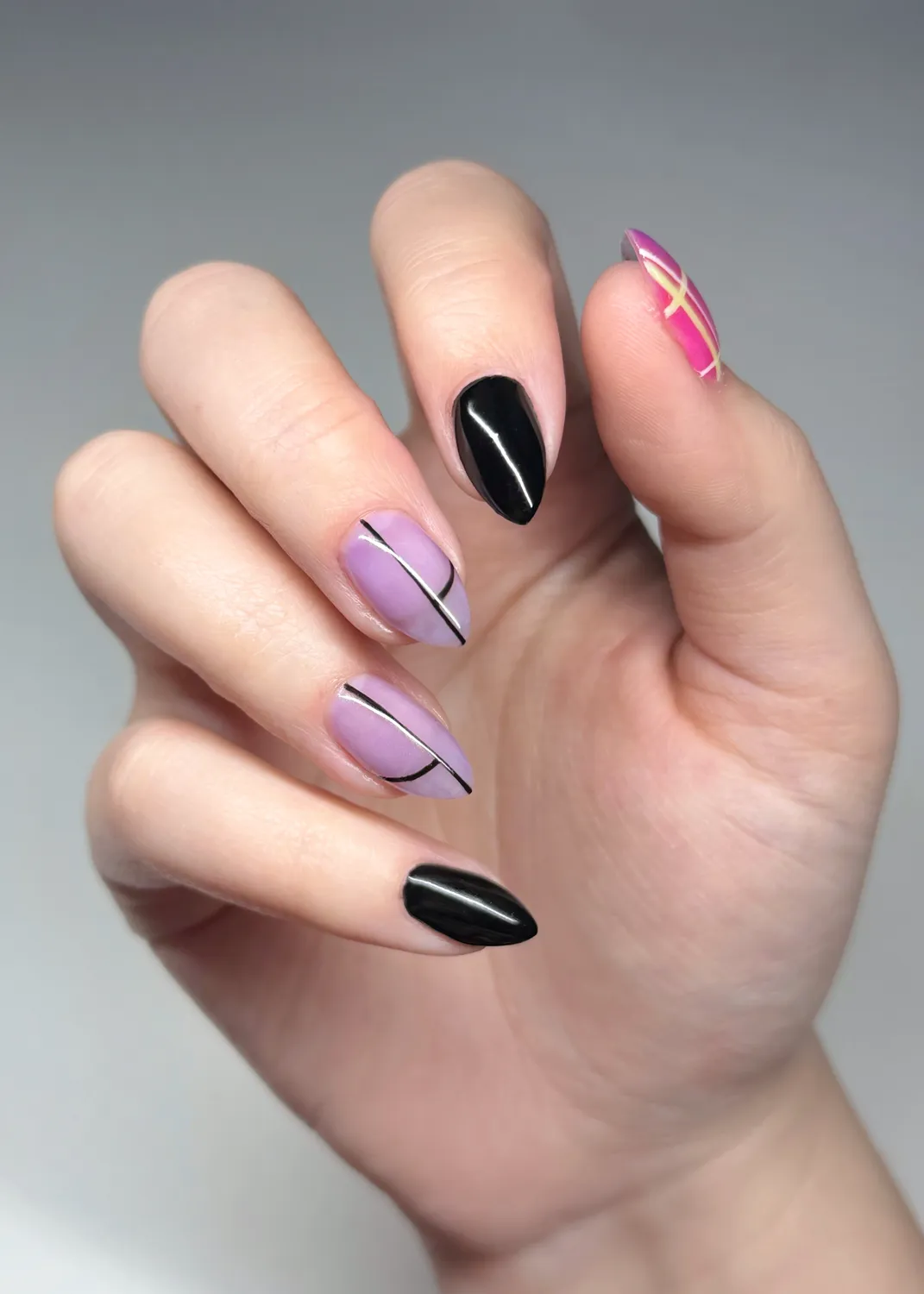 Light Elegance P+ Grape Jelly gellakk 10 ml lys lilla