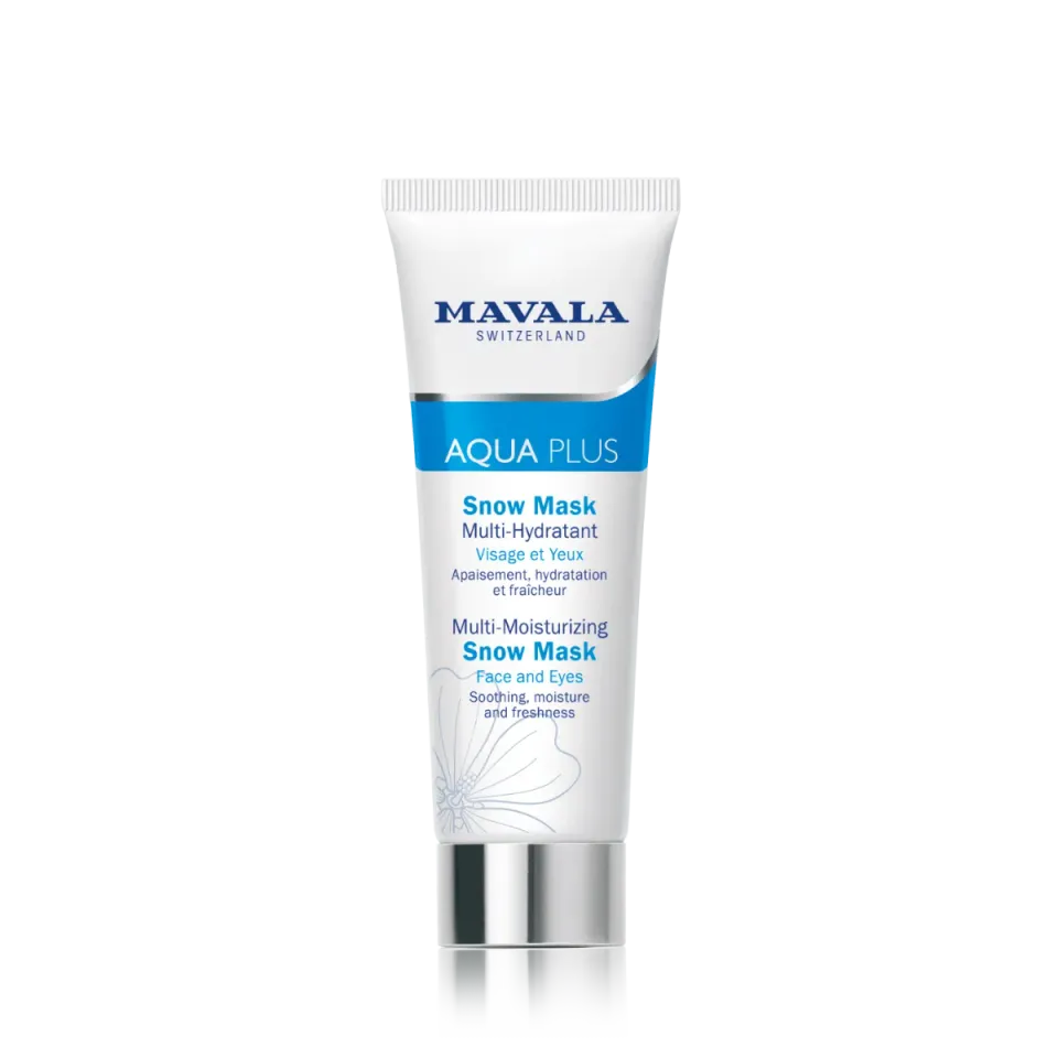 Mavala Aqua Plus Snow fuktmaske med kjølende effekt