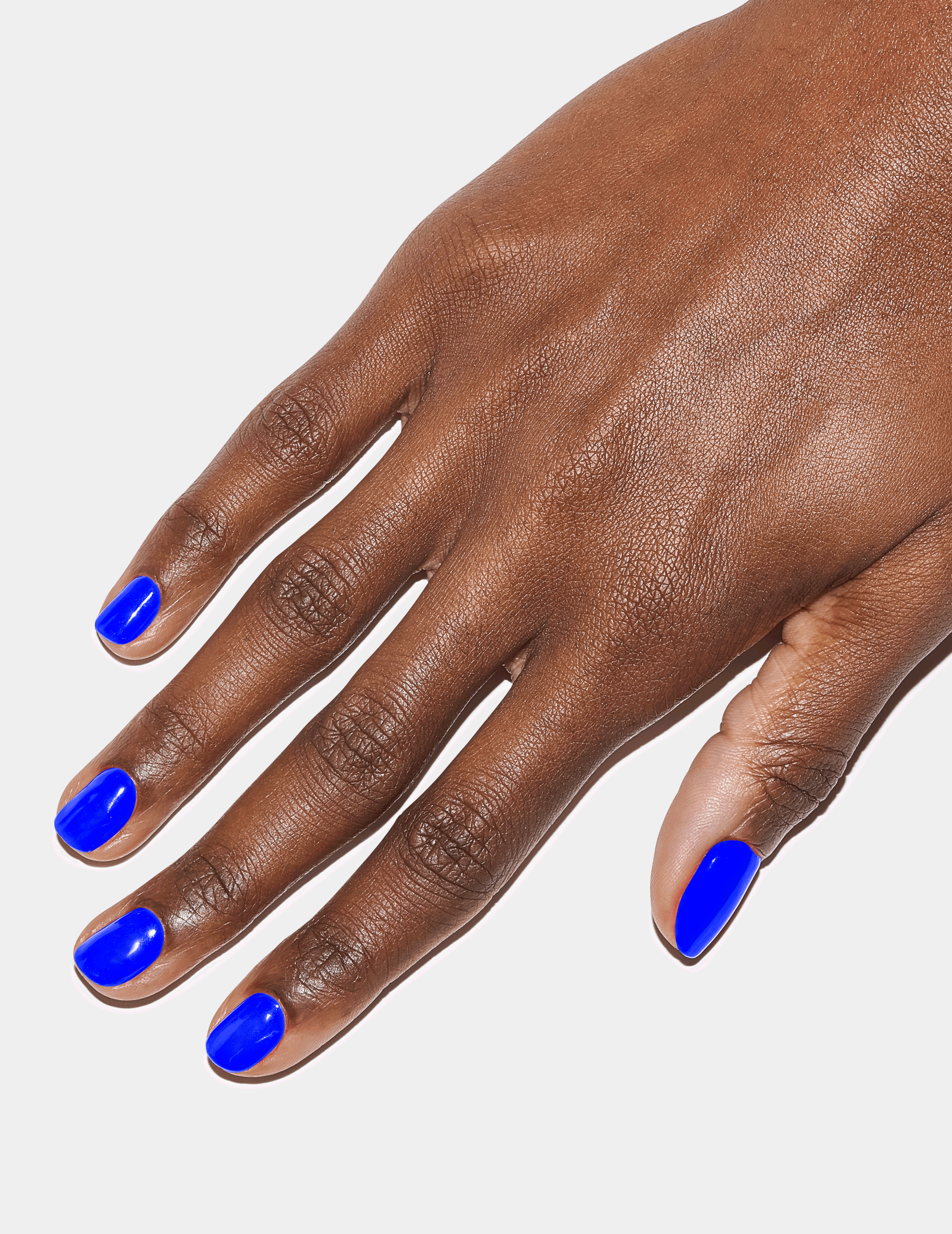 Le Mini Macaron Blue Raspberry gellakk 8,5 ml koboltblå 10 dager